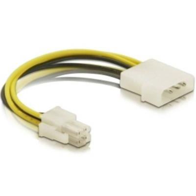 DeLOCK molex 4pin male > 4-pin male kabel