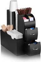 Take A Break by CEP organisatie toren voor de koffiehoek of keuken, 7 compartimenten, zwart - thumbnail