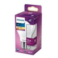 Philips LED 76323700 LED-lamp Energielabel E (A - G) E27 Peer 2.2 W = 25 W Warmwit (Ø x l) 6 cm x 10.4 cm 1 stuk(s) - thumbnail