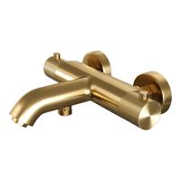 Brauer Gold Carving - Opbouw Baddouche Thermostaatkraan - Goud Geborsteld PVD - thumbnail