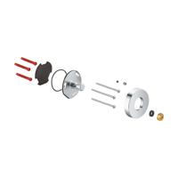 Grohe Glijstanghouder Chroom - thumbnail