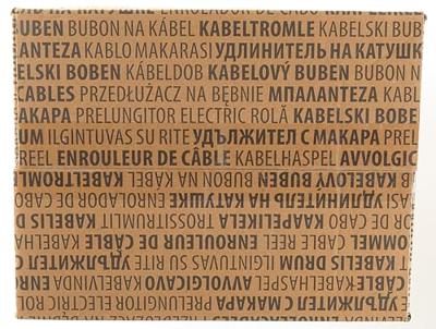 Brennenstuhl Kabelhaspel 25 mtr | IP44 | 3G1.5 | Rubber | Kort buitengebruik | 1198520 - 1198520 - thumbnail