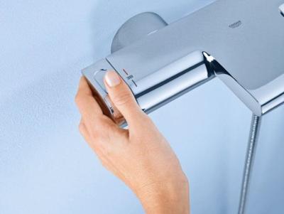GROHE Grohtherm 2000 badkraan thermostatisch met koppelingen chroom 34174001 - thumbnail
