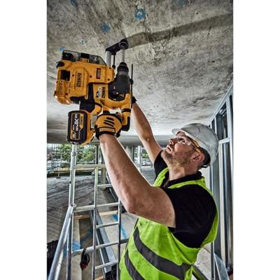 DeWALT DCH335X2 Accu combihamer SDS-Plus 3,5J + stofafzuiging 54V XR FlexVolt 9.0Ah in koffer