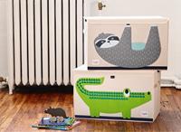 3 Sprouts - Toy Chest - Green Crocodile - thumbnail