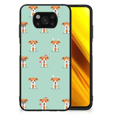 Xiaomi Poco X3 | X3 Pro Dierenprint Telefoonhoesje Pups Xiaomi Poco X3 | X3 Pro Dierenprint Telefoonhoesje Pups