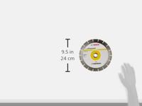 Bosch Accessories 2608615031 2608615031 Diamanten doorslijpschijf 230 mm 1 stuk(s) Beton, Baksteen, Kalksteen, Dakpan - thumbnail