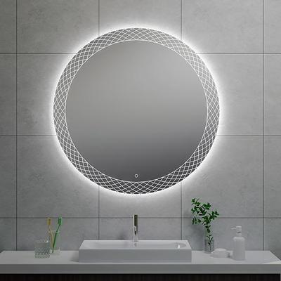 Wiesbaden Deco LED Badkamerspiegel - Dimbaar. Rond. 100 cm