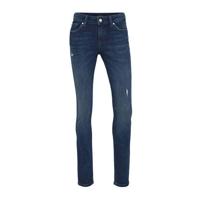 anytime mid rise skinny jeans blauw - thumbnail