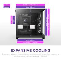 NZXT H9 Flow zwart - thumbnail