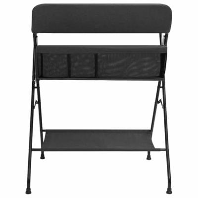 Verschoontafel ijzer antracietkleurig - thumbnail