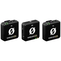 Rode Wireless ME Dual Microfoonset Dasspeld Zendmethode:Radiografisch Incl. kabel, Incl. windkap, Incl. tas, Incl. klem USB-C Radiografisch Zwart - thumbnail