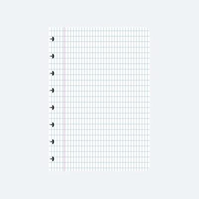 Atoma Tutti Frutti schrift, ft A5, 144 bladzijden, commercieel geruit, transparant blauw Atoma Tutti Frutti schrift, ft A5, 144 bladzijden, commercieel geruit, transparant blauw