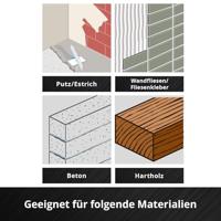 Einhell 708070 Delta Raspel HM, 80mm Hardmetaal 80 mm 1 stuk(s) - thumbnail