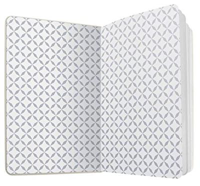 Sigel si-jn126 notitieboek jolie flair a6 hardcover gelinieerd gletsjer grijs 174 blz 80g