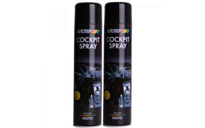 Motip Cockpitspray zijdeglans 600 ml.