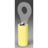 TE Connectivity 320569 Ringkabelschoen Dwarsdoorsnede (max.): 6.604 mm² Schachtdiameter: 6.35 mm Deels geïsoleerd Geel 1 stuk(s) - thumbnail