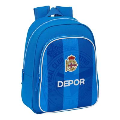 Schoolrugzak R. C. Deportivo de La Coruña Blauw 27 x 33 x 10 cm