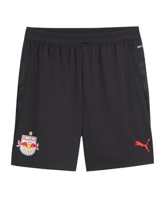 PUMA Red Bull Salzburg Trainingsbroekje 2025-2026 Donkergrijs Zwart Rood