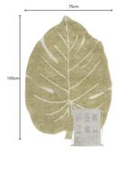 Wasbaar katoenen tapijt Mini Monstera - LORENA CANALS groen - thumbnail