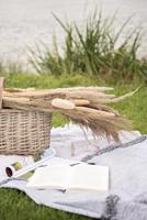 Clayre & Eef Opbergmand 51x22x40 cm Bruin Rotan Rond Mand - thumbnail