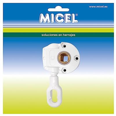 Mechanisme voor oprolbare luifel Micel TLD05 Wit 7,7 x 3,5 x 13,5 cm Handboek 1:7