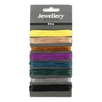 Creativ Company Katoenkoord, dikte 1 mm, diverse kleuren, 8x5 m/ 1 doos - thumbnail