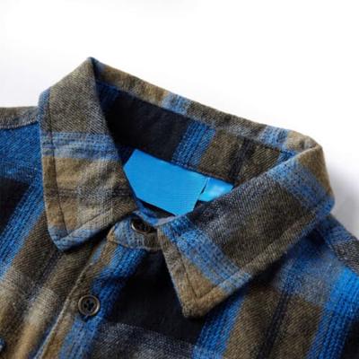 Kinderoverhemd met omgeslagen kraag 92