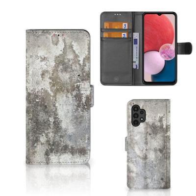 Samsung Galaxy A13 (4G) | Bookcase | Beton Print