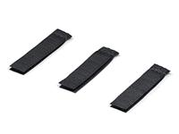 Kabelmanagement klittenbandsluiting om op te plakken, zachte kant en stijve zijde (L x B) 70 mm x 16 mm, zwart, Rittal 10 stuks - thumbnail