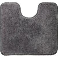 Sealskin Angora Toiletmat Polyester 55x60 cm Grijs 293997014 - thumbnail