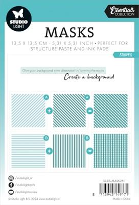 Studio Light • essentials mask stencil stripes