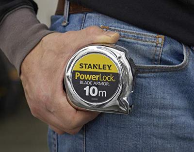 Stanley 0-33-532 Rolbandmaat Powerlock Blade Armor 10m - 25mm - thumbnail