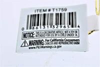 5 inch Acrylic Gold Glitter Starfish Orn 12,7x1,27x12,7 cm kerstornament Kurt S. Adler - Kurt s adler - thumbnail