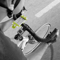 Celly telefoonhouder easybike universeel groen - thumbnail