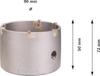 Bosch Accessories Bosch Power Tools 2608550615 Holle boorkroon 90 mm 1 stuk(s) - thumbnail