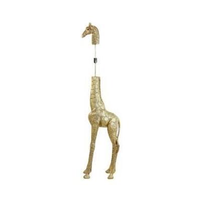 Light & Living Vloerlamp 'Giraffe' 184cm, kleur Antiek Brons (excl. kap)