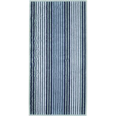 Cawö Cawo Delight Streifen Douchelaken 70x140 fjord