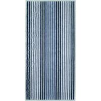 Cawö Cawo Delight Streifen Douchelaken 70x140 fjord - thumbnail
