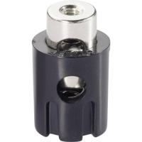 Cliff CL681581 Sneldrukklem Zwart 15 A 1 stuk(s) - thumbnail