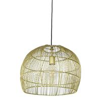 Urban Interiors Hanglamp Frenk Ø 42 cm ijzerdraad Goud - thumbnail