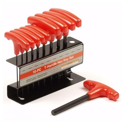 ES T-handvat inbussleutel Set (10 Delig 2-10 mm)