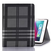 Geruite textuur horizontale Flip PU lederen case voor iPad Pro 12 9 inch (2018) met houder & kaartsleuven & portemonnee (grijs) - thumbnail