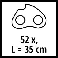 Einhell 4500196 Reserveketting Geschikt voor GE-LC 36/30 Li - thumbnail