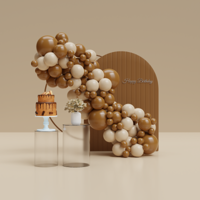 Ballonnenboog (Brown-Vanilla) - thumbnail