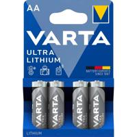Varta 1500 Lithium AA NR.6106 4-pak - thumbnail