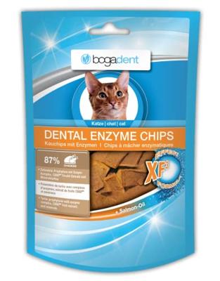 BOGAR Bogadent Dental enzyme chips Chicken - Kattensnoepje - 50g