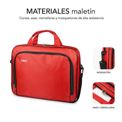 Laptoptas Subblim SUB-LB-1OLB052 Rood