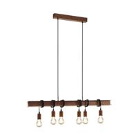 Eglo HanglampTownshend 4 Roest - 49859 - thumbnail