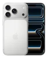 Apple iPhone 17 Pro 1 TB: 6,3‑inch display met ProMotion tot 120 Hz, A19 Pro-chip, baanbrekende batterijduur, Pro Fusion-camerasysteem, Center Stage-camera aan de voorkant; Zilver - thumbnail